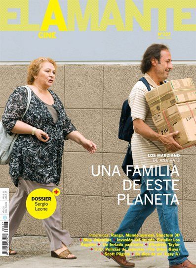 AMANTE CINE | EL magazine side cover Issue 227 April 2011