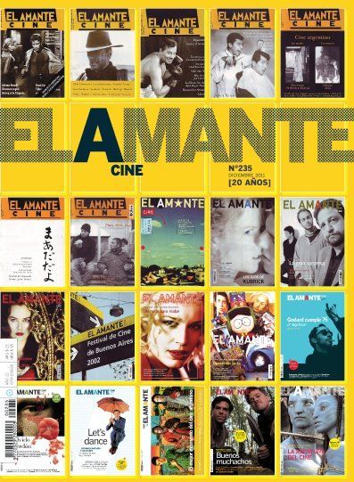 AMANTE CINE | EL magazine side cover Issue 235 December 2011