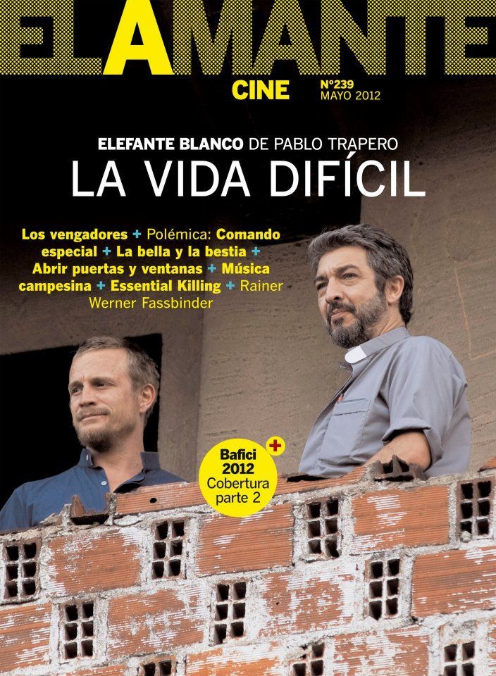 AMANTE CINE | EL magazine side cover Issue 239  Digital edition only May 2012
