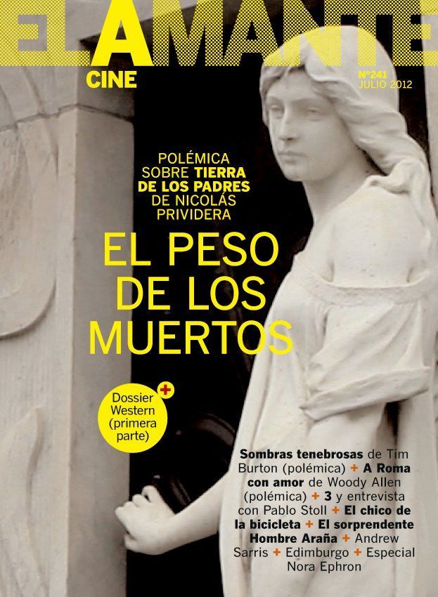AMANTE CINE | EL magazine side cover Issue 241  Digital edition only July 2012