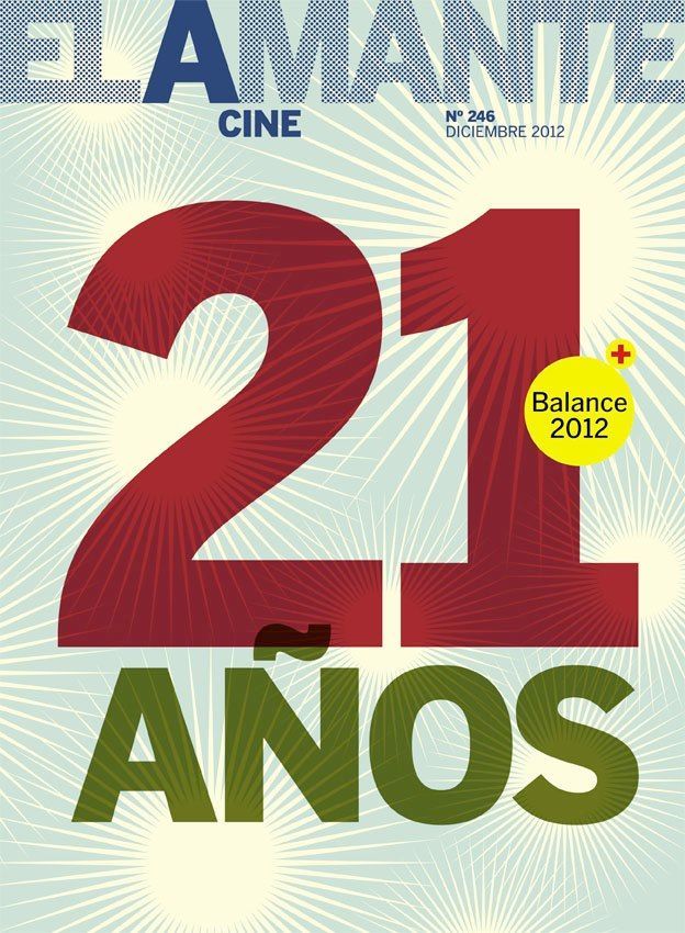 AMANTE CINE | EL magazine side cover Issue 246  Digital edition only December 2012