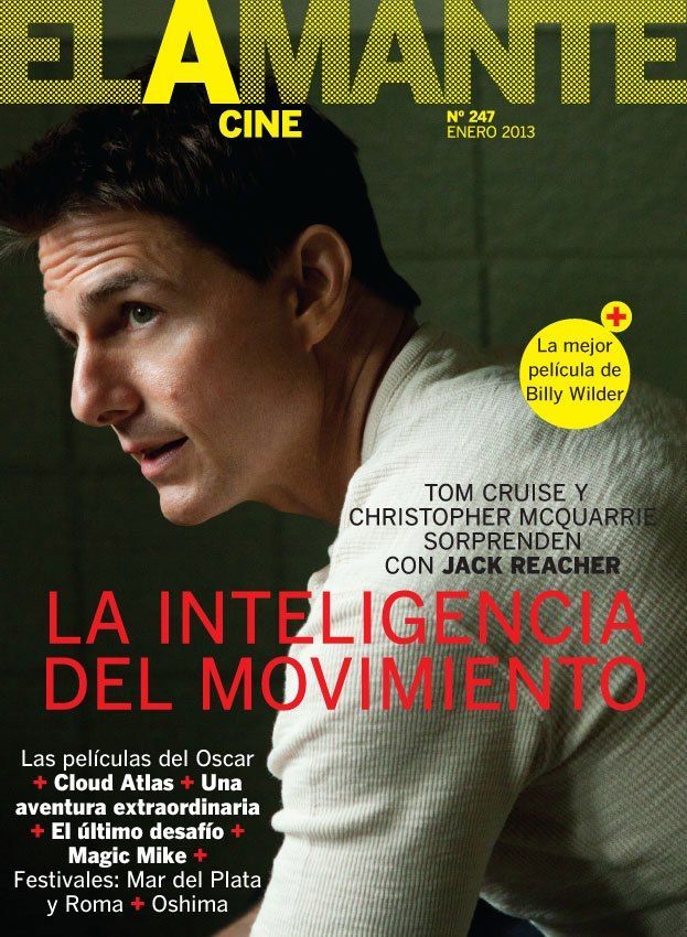 AMANTE CINE | EL magazine side cover Issue 247  Digital edition only January 2013
