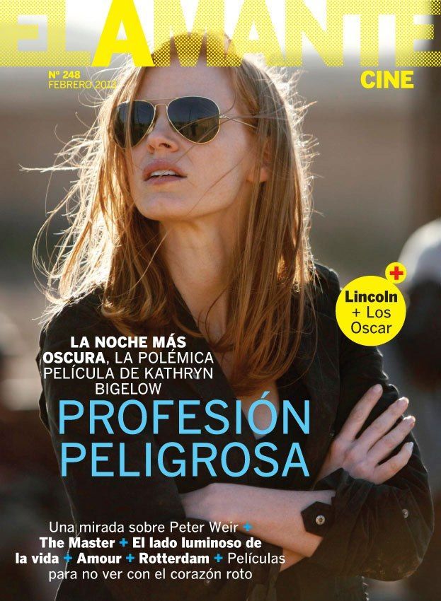 AMANTE CINE | EL magazine side cover Issue 248  Digital edition only February 2013