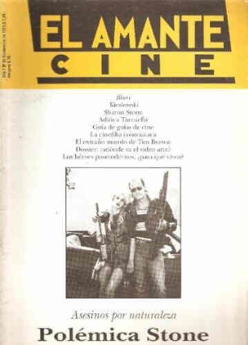 AMANTE CINE | EL magazine side cover Issue 33 November 1994