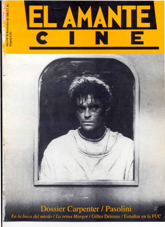 AMANTE CINE | EL magazine side cover Issue 45 November 1995