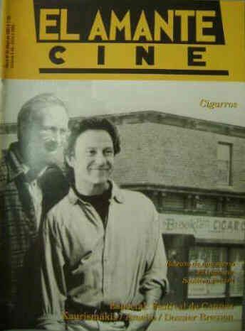 AMANTE CINE | EL magazine side cover Issue 53 July 1996