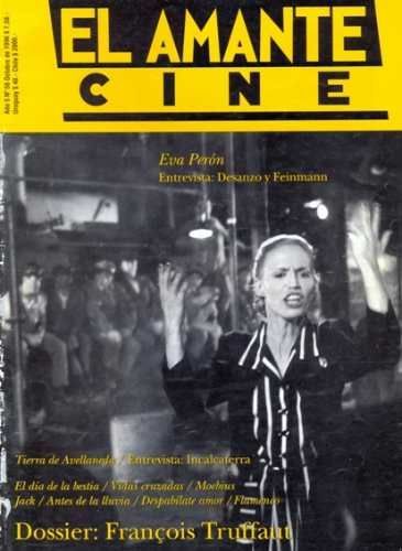 AMANTE CINE | EL magazine side cover Issue 56 October 1996