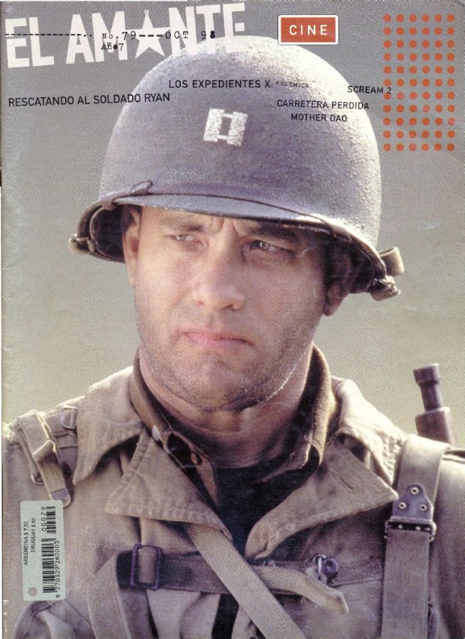 AMANTE CINE | EL magazine side cover Issue 79 October 1998