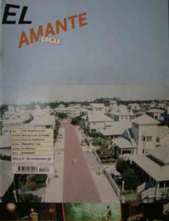 AMANTE CINE | EL magazine side cover Issue 81 December 1998
