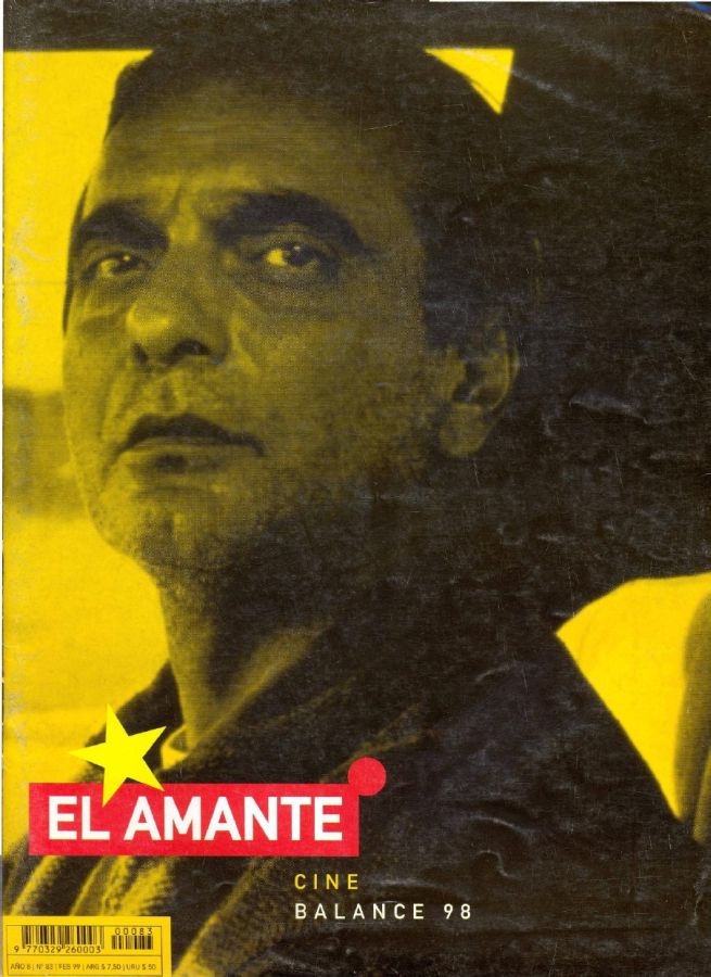 AMANTE CINE | EL magazine side cover Issue 83 February 1999