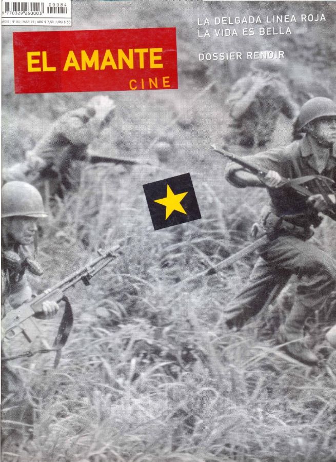 AMANTE CINE | EL magazine side cover Issue 84 March 1999