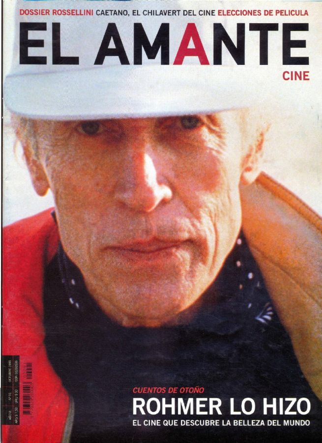 AMANTE CINE | EL magazine side cover Issue 91 October 1999