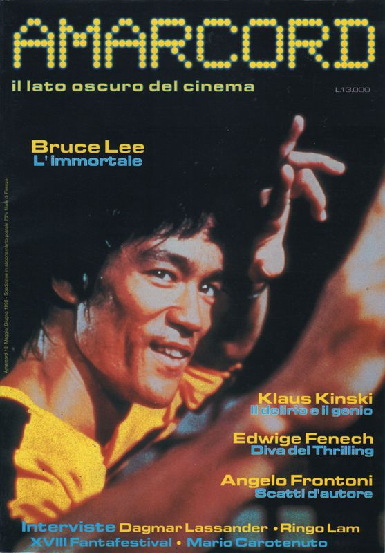 AMARCORD magazine side cover Issue 13 May/June 1998