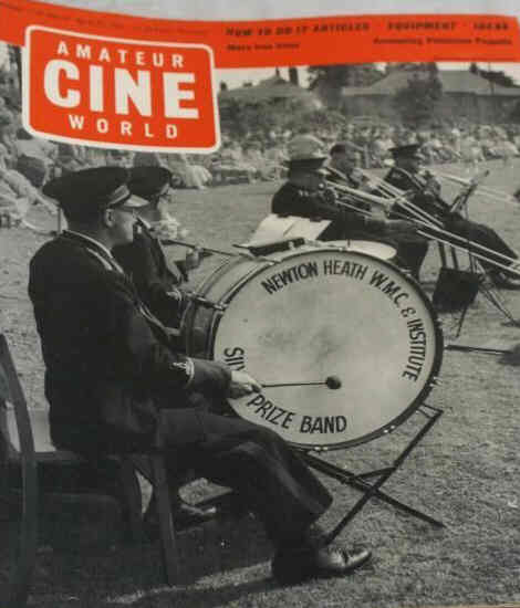 AMATEUR CINE WORLD magazine side cover 27 April 1961