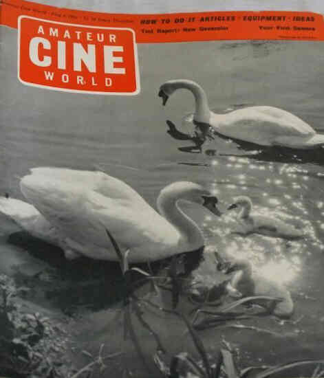 AMATEUR CINE WORLD magazine side cover 4 May 1961
