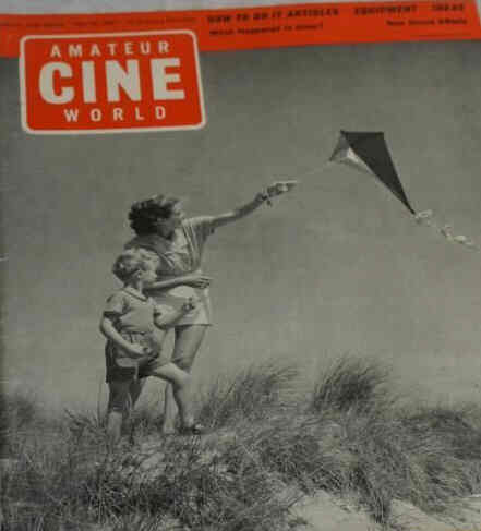 AMATEUR CINE WORLD magazine side cover 18 May 1961