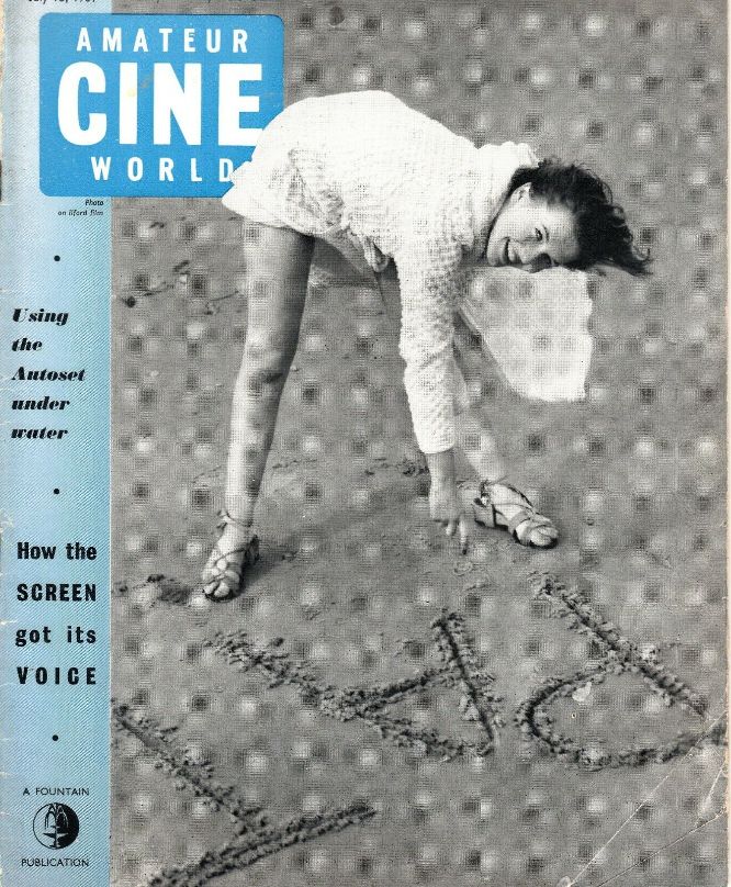AMATEUR CINE WORLD magazine side cover 13 July 1961