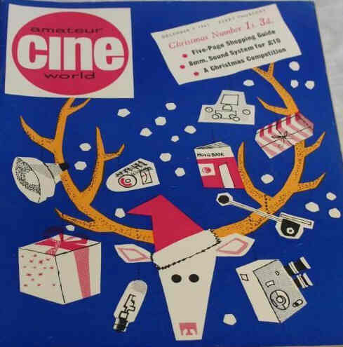 AMATEUR CINE WORLD magazine side cover 7 December 1961