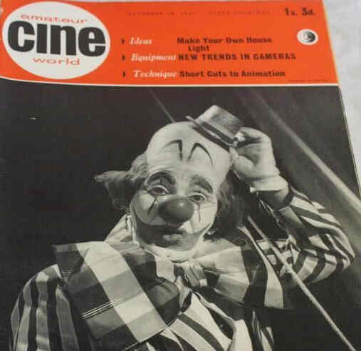 AMATEUR CINE WORLD magazine side cover 28 December 1961