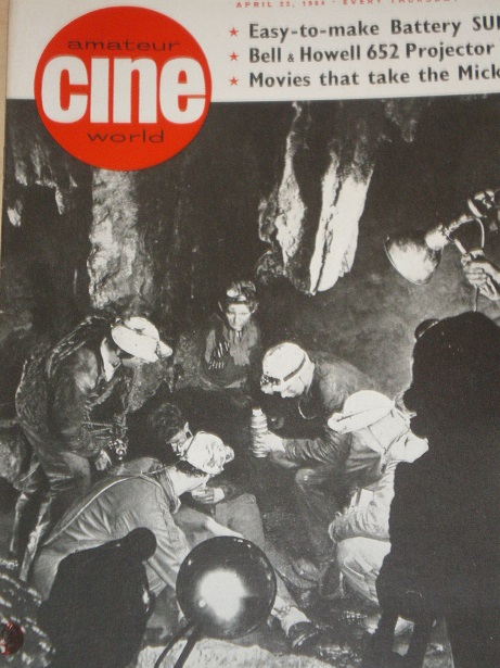 AMATEUR CINE WORLD magazine side cover 23 April 1964