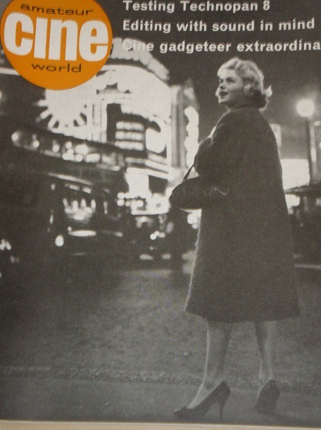 AMATEUR CINE WORLD magazine side cover 19 November 1964