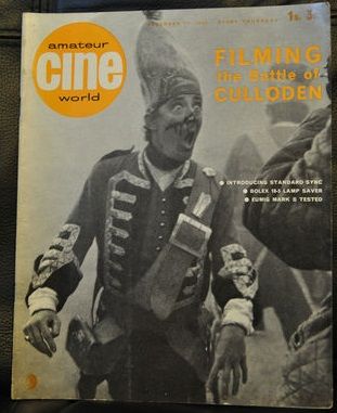 AMATEUR CINE WORLD magazine side cover  Vol 8 # 25 17 December 1964
