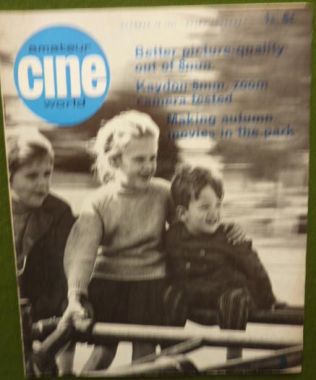 AMATEUR CINE WORLD magazine side cover  Vol 10 # 18 28 October 1965