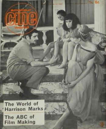 AMATEUR CINE WORLD magazine side cover  Vol 10 # 21 18 November 1965