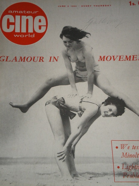 AMATEUR CINE WORLD magazine side cover  Vol 11 # 23 9 June 1966