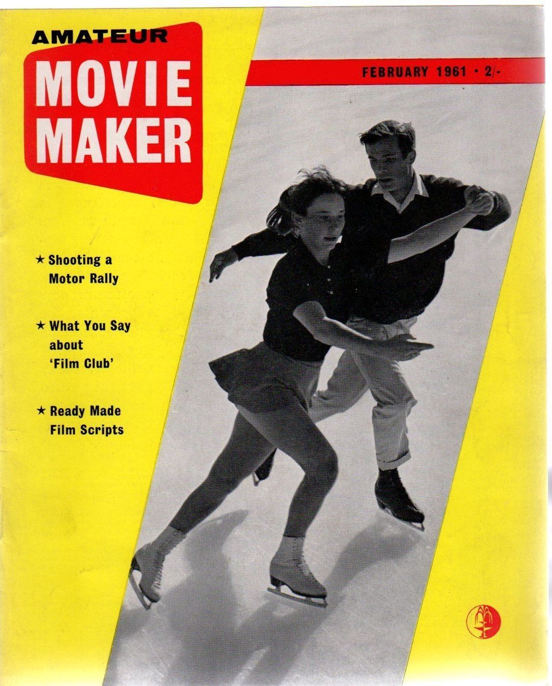 AMATEUR MOVIE MAKER magazine side cover  Vol 4 No 2 February 1961