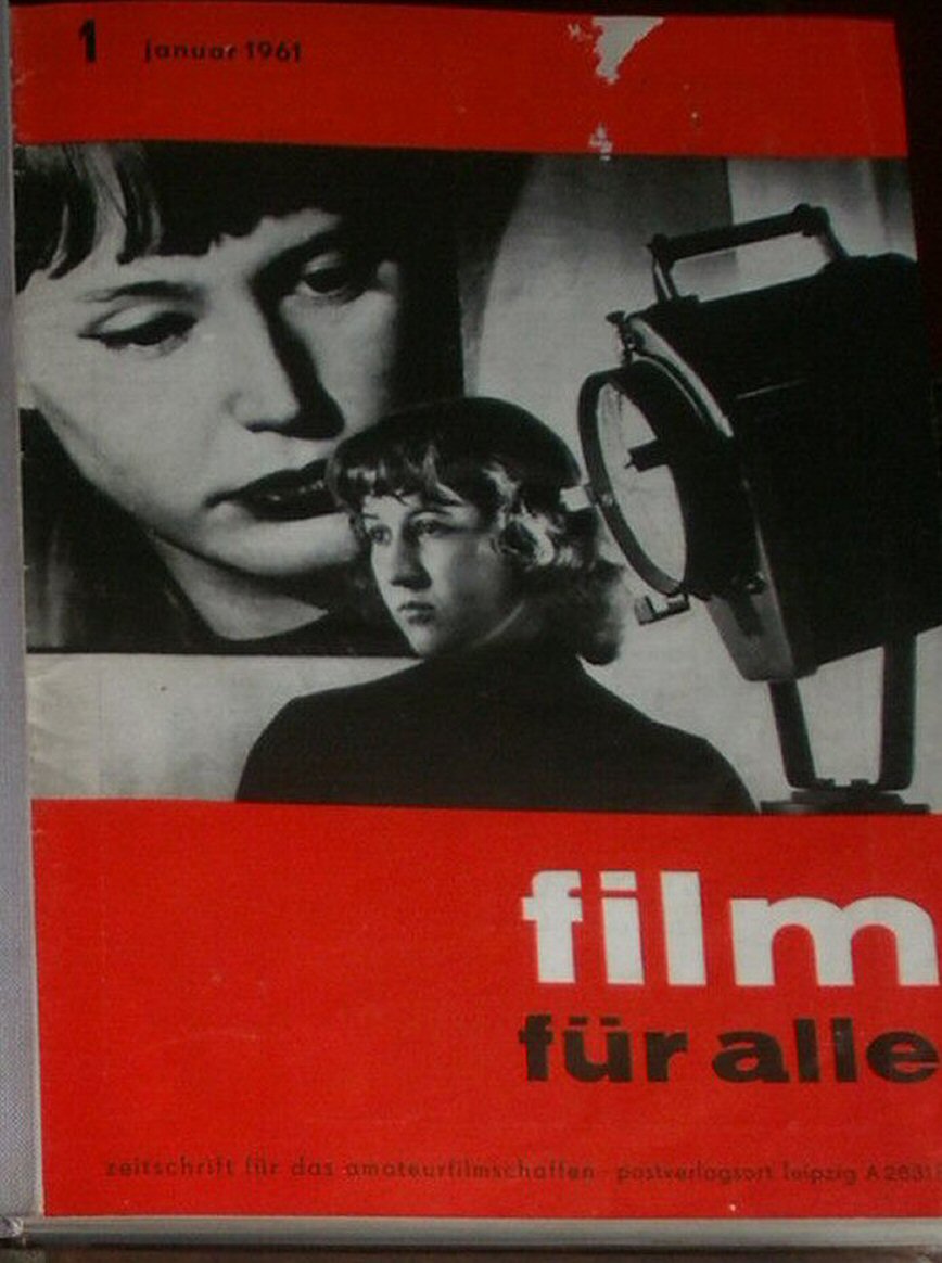 AMATEUR FILM FUR ALLE magazine side cover Issue 1  January 1961