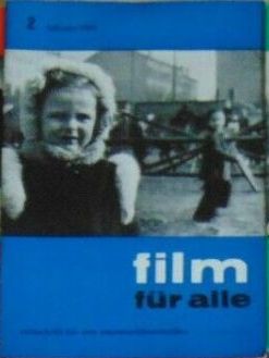 AMATEUR FILM FUR ALLE magazine side cover Issue 2   1961