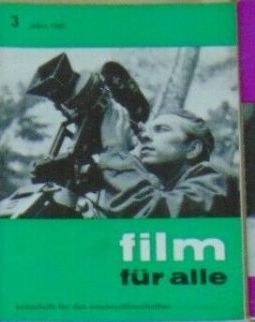 AMATEUR FILM FUR ALLE magazine side cover Issue 3   1961