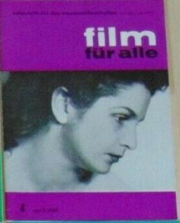 AMATEUR FILM FUR ALLE magazine side cover Issue 4   1961