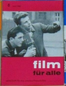 AMATEUR FILM FUR ALLE magazine side cover Issue 6   1961