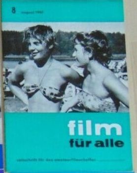 AMATEUR FILM FUR ALLE magazine side cover Issue 8   1961