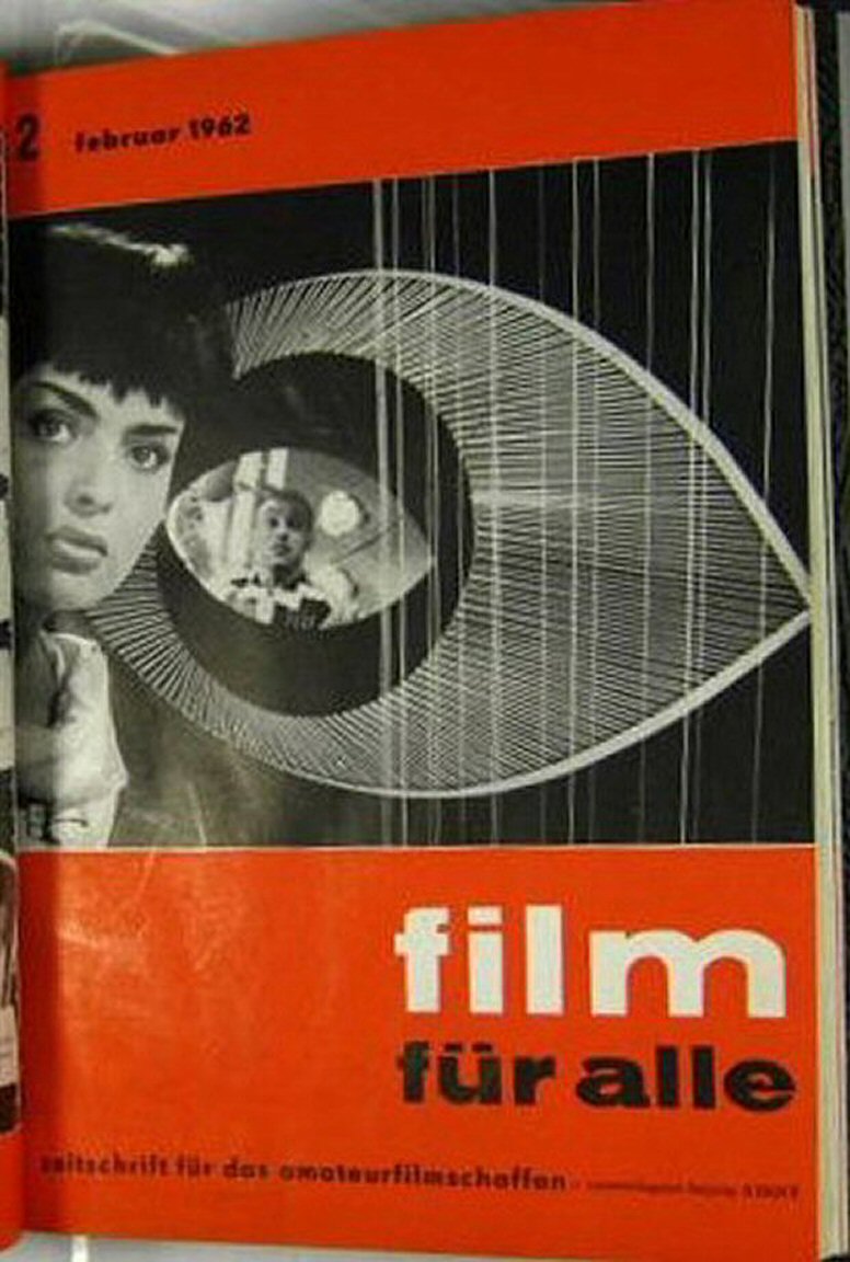 AMATEUR FILM FUR ALLE magazine side cover Issue 2  February 1962