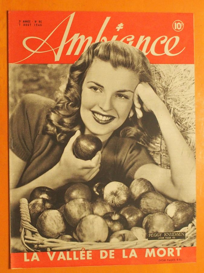 AMBIANCE magazine side cover Issue 86 7 August 1946