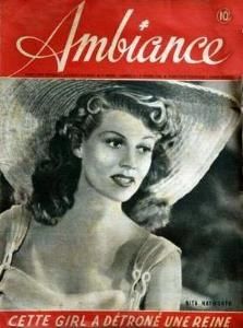 AMBIANCE magazine side cover 7 February 1945