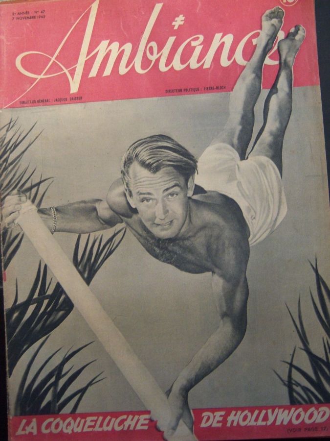 AMBIANCE magazine side cover Issue 47 7 November 1945
