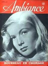 AMBIANCE magazine side cover Issue 59 30 January 1946