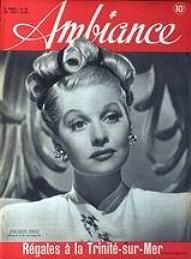 AMBIANCE magazine side cover Issue 89 28 August 1946