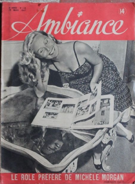AMBIANCE magazine side cover Issue 118 19 March 1947
