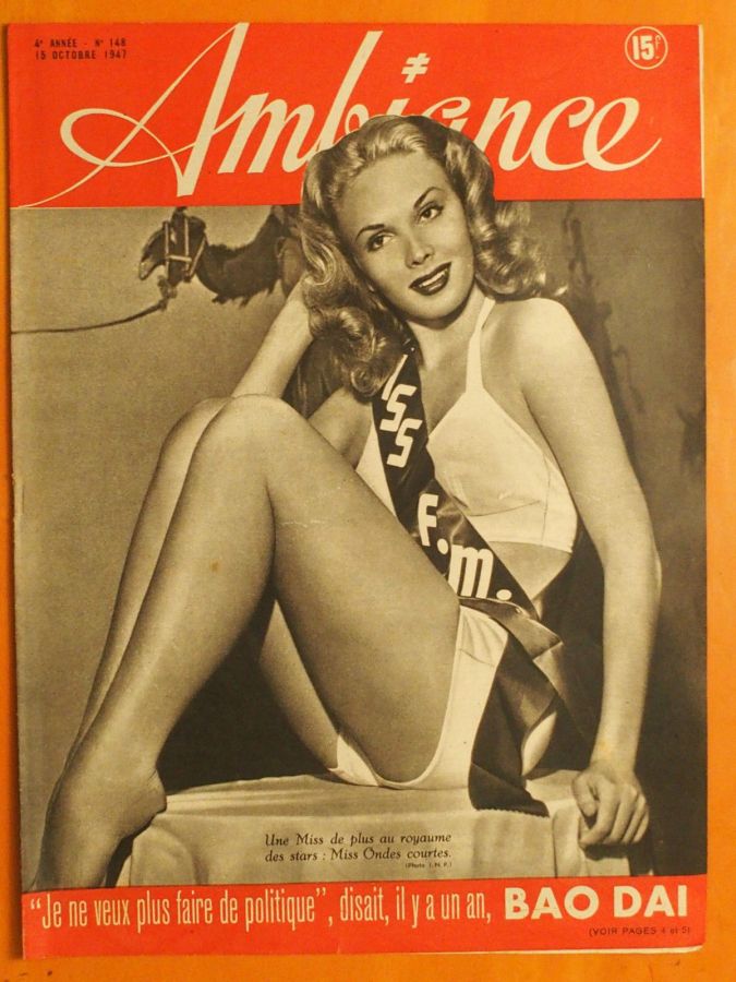 AMBIANCE magazine side cover Issue 148 15 October 1947