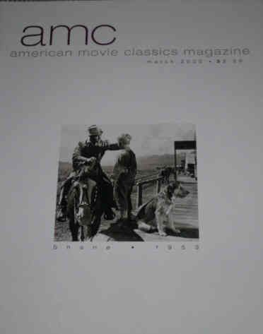 AMERICAN MOVIE CLASSICS magazine side cover Issue 142 March 2000