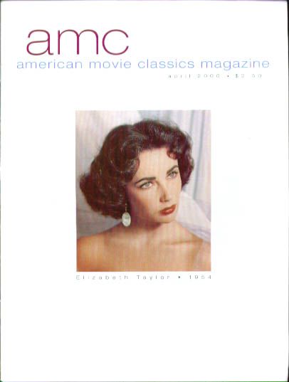 AMERICAN MOVIE CLASSICS magazine side cover Issue 143 April 2000