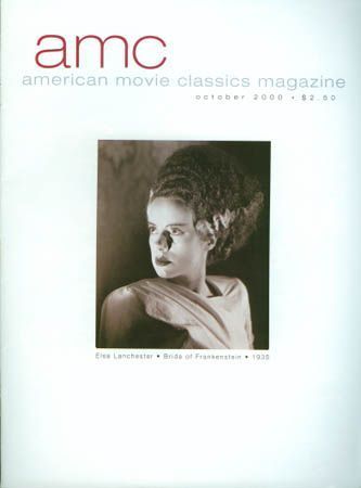 AMERICAN MOVIE CLASSICS magazine side cover Issue 149 October 2000