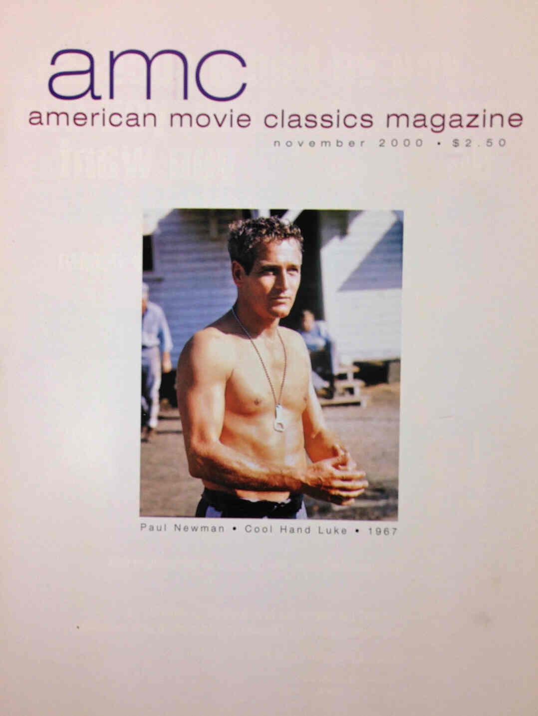 AMERICAN MOVIE CLASSICS magazine side cover Issue 150 November 2000