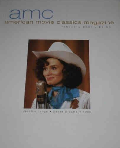 AMERICAN MOVIE CLASSICS magazine side cover Issue 153 February 2001