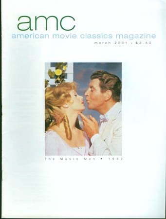 AMERICAN MOVIE CLASSICS magazine side cover Issue 154 March 2001